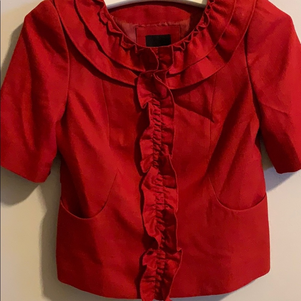 The limited red suit jacket size S
